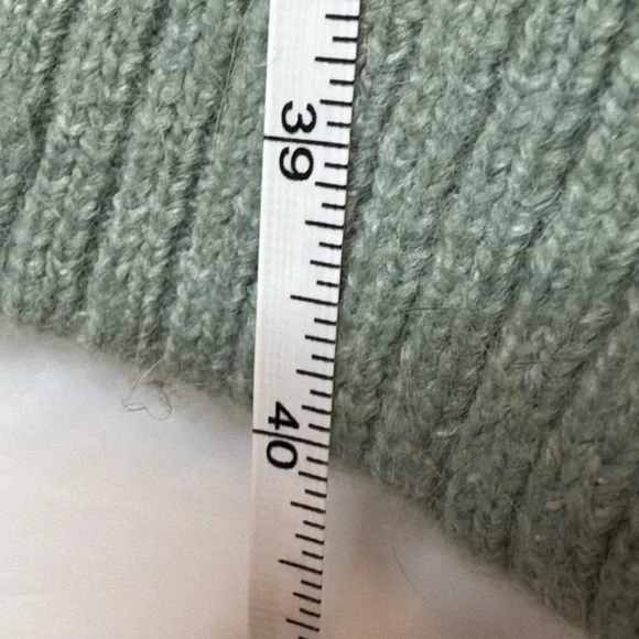 H&M Sage Green Crewneck Knit Sweater Dress - Picture 5 of 6